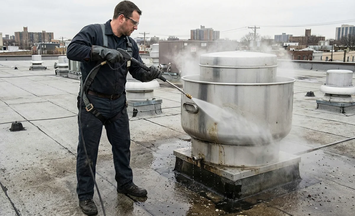 Fairfax Hood Cleaning professional team