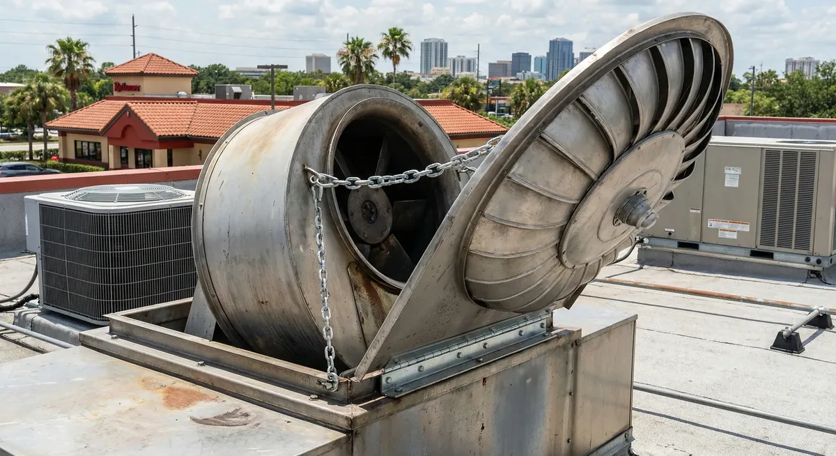 Fairfax Kitchen Exhaust Fan Cleaning & Rooftop Degreasing